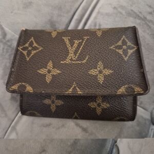 Authentic Louis Vuitton Monogram Wallet/ Card Holder